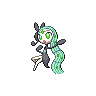 Meloetta shiny front-facing sprite from Pokémon White
