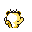 Meowth back-facing sprite from Pokémon Red