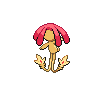 Mesprit shiny back-facing sprite from Pokémon White 2