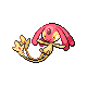 Mesprit shiny front-facing sprite from Pokémon Diamond