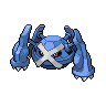 Metagross front-facing sprite from Pokémon Black 2