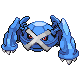 Metagross front-facing sprite from Pokémon Diamond