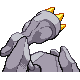 Metagross shiny back-facing sprite from Pokémon Diamond