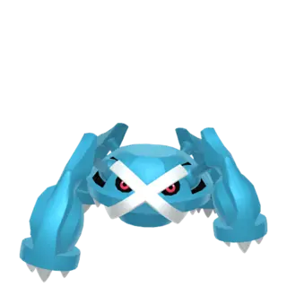 Metagross front-facing sprite from Pokémon Scarlet/Violet: The Indigo Disk