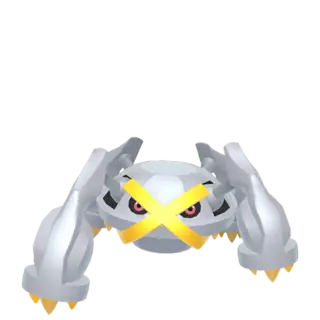 Metagross shiny front-facing sprite from Pokémon Scarlet/Violet: The Indigo Disk