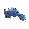 Metang back-facing sprite from Pokémon White