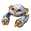Metang shiny front-facing sprite from Pokémon Emerald