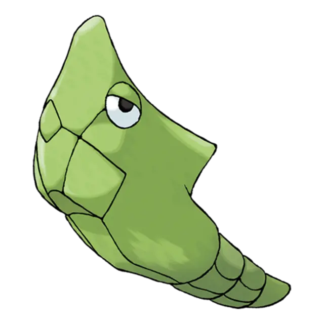 Metapod, the Cocoon Pokémon — Bug-type Pokémon official artwork