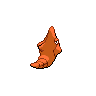 Metapod shiny back-facing sprite from Pokémon Black 2