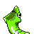 Metapod back-facing sprite from Pokémon Crystal