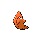 Metapod shiny front-facing sprite from Pokémon Pearl