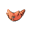 Metapod shiny front-facing sprite from Pokémon FireRed