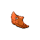 Metapod shiny front-facing sprite from Pokémon SoulSilver