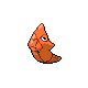 Metapod shiny front-facing sprite from Pokémon Platinum