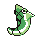 Metapod front-facing sprite from Pokémon Red