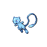 Mew shiny front-facing sprite from Pokémon Black