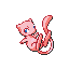 Mew front-facing sprite from Pokémon Emerald