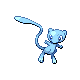 Mew shiny front-facing sprite from Pokémon SoulSilver
