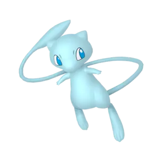 Mew shiny front-facing sprite from Pokémon XD: Gale of Darkness