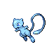 Mew shiny front-facing sprite from Pokémon Platinum