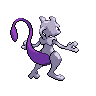 Mewtwo back-facing sprite from Pokémon White 2