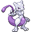 Mewtwo front-facing sprite from Pokémon Emerald