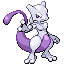Mewtwo front-facing sprite from Pokémon Sapphire