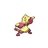 Mienfoo front-facing sprite from Pokémon Black