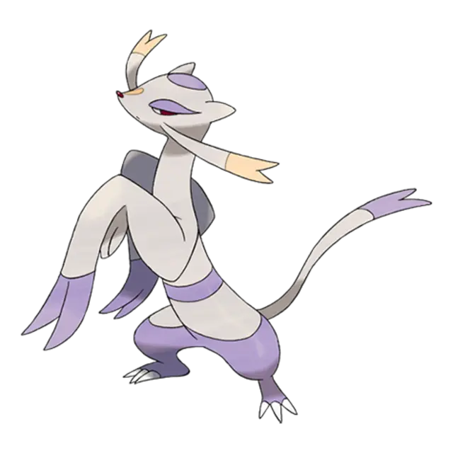 Mienshao, the Martial Arts Pokémon — Fighting-type Pokémon official artwork