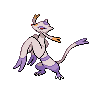 Mienshao front-facing sprite from Pokémon Black 2