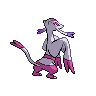 Mienshao shiny back-facing sprite from Pokémon Black 2