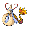 Milotic shiny front-facing sprite from Pokémon White 2