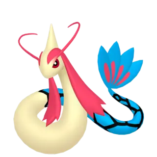 Milotic front-facing sprite from Legends Za