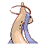 Milotic shiny back-facing sprite from Pokémon Sapphire
