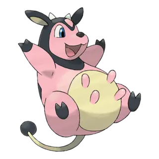 Miltank official artwork