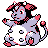 Miltank shiny front-facing sprite from Pokémon Crystal