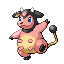 Miltank front-facing sprite from Pokémon Emerald