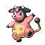 Miltank front-facing sprite from Pokémon Sapphire