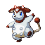 Miltank shiny front-facing sprite from Pokémon Sapphire