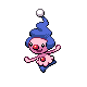 Mime Jr. front-facing sprite from Pokémon Pearl