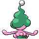 Mime Jr. shiny back-facing sprite from Pokémon Pearl