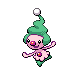 Mime Jr. shiny front-facing sprite from Pokémon Pearl