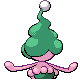 Mime Jr. shiny back-facing sprite from Pokémon Platinum