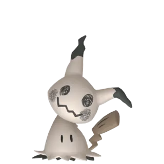 Mimikyu shiny front-facing sprite from Mega Dimension