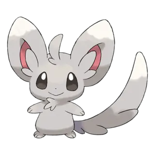 Minccino official artwork