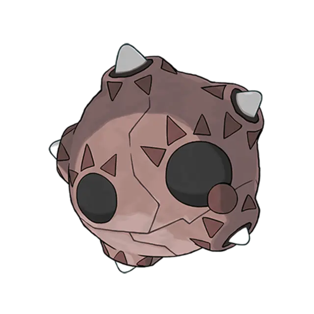 Minior, the Meteor Pokémon — Rock/Flying-type Pokémon official artwork