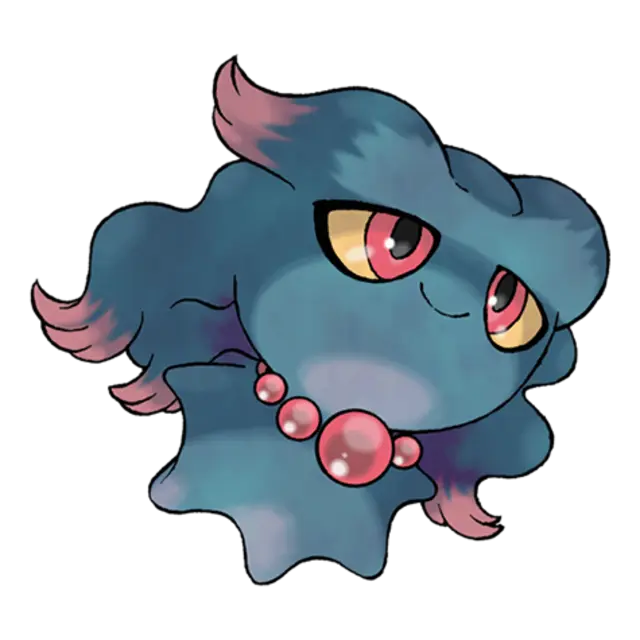 Misdreavus, the Screech Pokémon — Ghost-type Pokémon official artwork