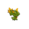 Misdreavus shiny back-facing sprite from Pokémon Black 2