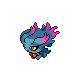 Misdreavus front-facing sprite from Pokémon Pearl