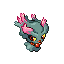 Misdreavus front-facing sprite from Pokémon Emerald